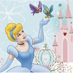 Cinderella Dreamland Beverage Napkins
