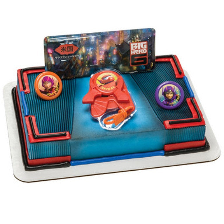 Big Hero 6 Heroes vs. Villians Cake Topper