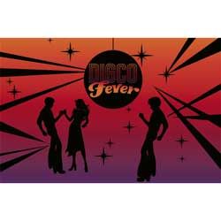 Disco Fever Wall Mural Banner