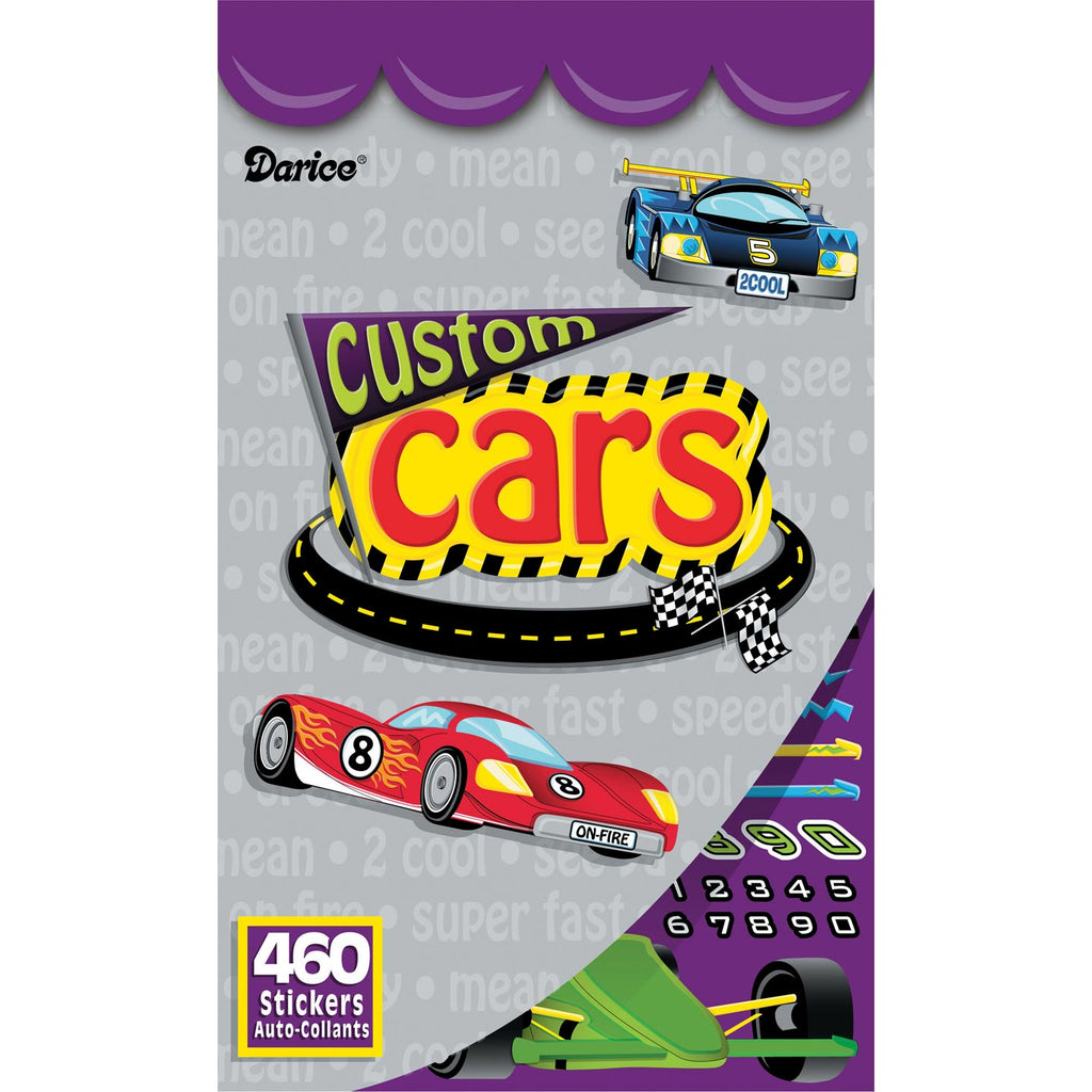 Custom Cars Sticker Book