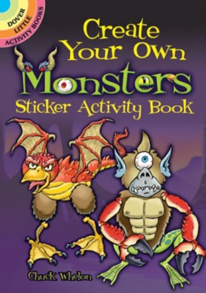 Create Your Own Monsters Sticker Little Activity Book