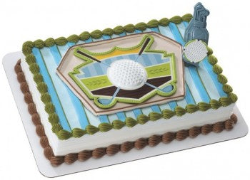 Golf on the Green Cake Topper