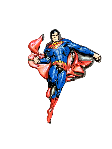 Superman Pop Top Cake Topper
