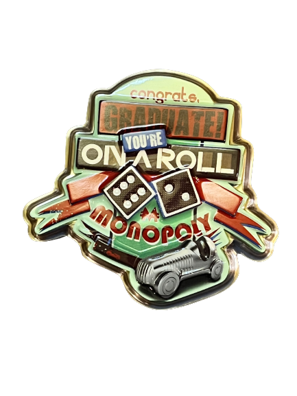 Hasbro Monopoly Pop Top Cake Topper