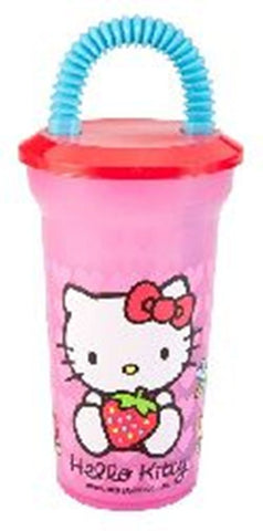 Hello Kitty Fun Sip Tumbler Cup with Lid and Straw by Zak Designs