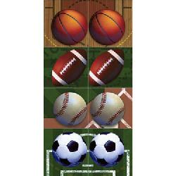 All Star Sports Stickers
