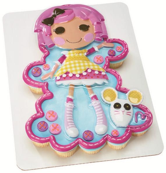 Lalaloopsy Crumbs Sugar Cookie Pop Top Cake Topper Decor Set