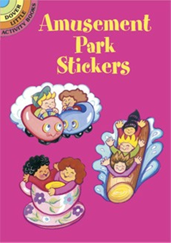 Amusement Park Stickers Little Activity Book