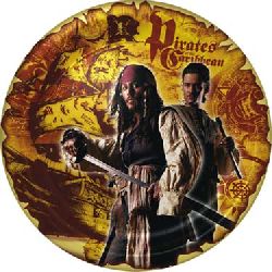 Pirates of the Caribbean Dessert Plates