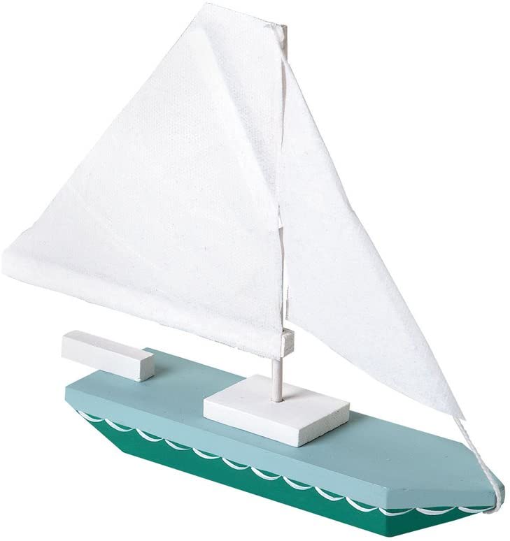 Darice Wood Model Kit Sailboat