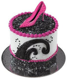 3 Stiletto High Heel Shoe Cake Toppers