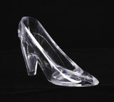6 Clear Slipper Cake Toppers Party Favors