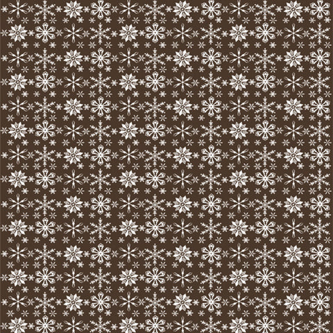 Snowflakes Chocolate Transfer Sheets Edible Decor