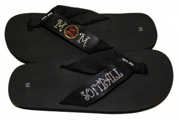 Softball Mom Flip Flops