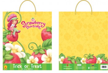 Strawberry Shortcake Treat Bag Halloween Candy Trick or Treat Bag