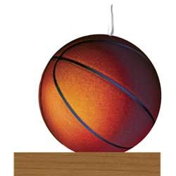 Fast Break Basketball Molded Candle
