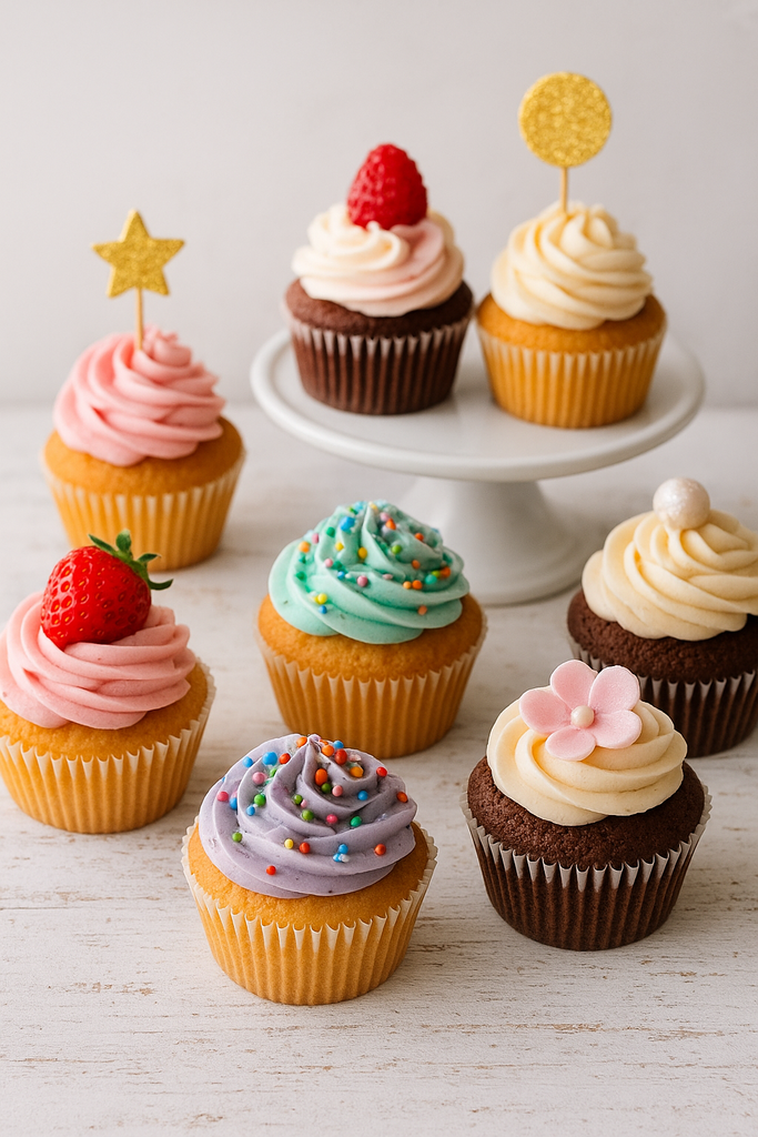 🎉 The Easiest Way to Turn Store-Bought Cupcakes into a Party Showstopper 🧁💫