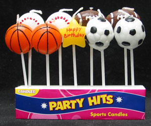 Sports Fan Candle Set