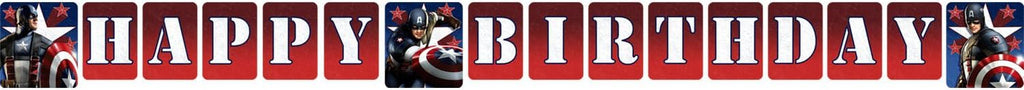 Captain America Hanging Banner