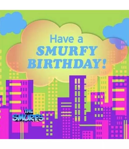The Smurfs Lunch Napkins