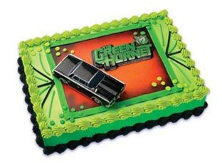 Green Hornet Cake Topper Set