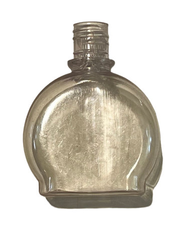 Clear Plastic Round Sand Art Bottles - Set of 14