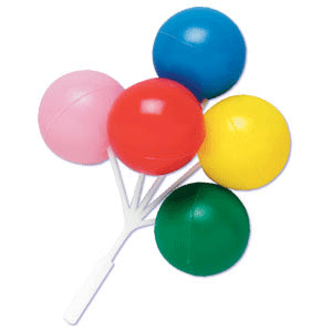 Balloon Cluster Cake & Cupcake Picks