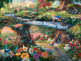 Alice in Wonderland Edible Icing Sheet Cake Decor Topper - AW1
