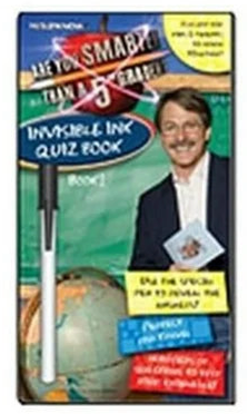 Invisible Ink Yes & Know Are You Smarter than a 5th Grader Game Book 1