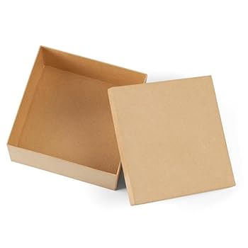 Paper Mache Square Box