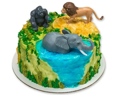 Jungle Buddies Cake Topper