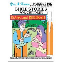 Invisible Ink Yes & Know Bible Story & Game Book for Children - Isaac & Rebekah