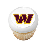 NFL Washington Commanders Edible Icing Sheet Cake Decor Topper