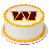 NFL Washington Commanders Edible Icing Sheet Cake Decor Topper