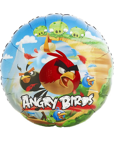 Angy Birds Foil Balloon