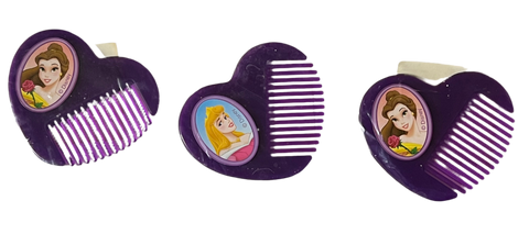 Disney Princess Mini Tiara Comb Party Favors – Set of 3
