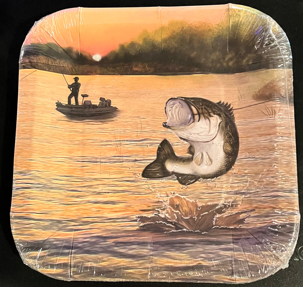Havercamp Gone Fishin' Dessert Plates