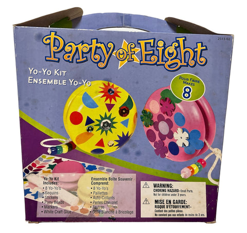 Party of Eight Yo-Yo Decorating Kit by Darice