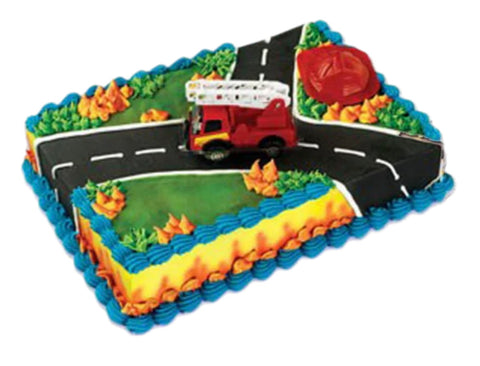 Fire Rescue Cake Decorating Kit Topper