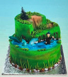 Tangled Fisherman with Fish Cake Decorating Topper