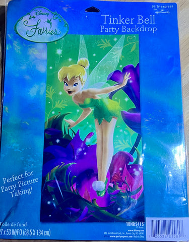 Disney Fairies Tinker Bell Birthday Party Backdrop