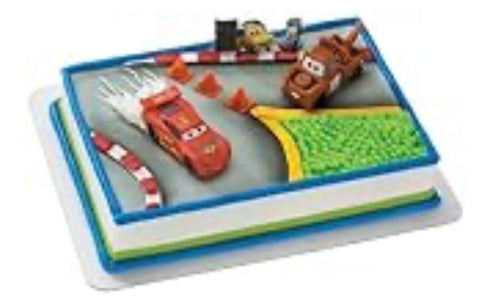 Disney Cars World Grand Prix Cake Topper