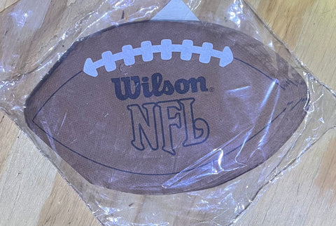 NFL Party Zone Football Shaped Beverage Napkins