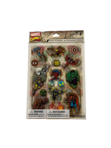 Marvel Comics Epoxy Stickeroni Stickers