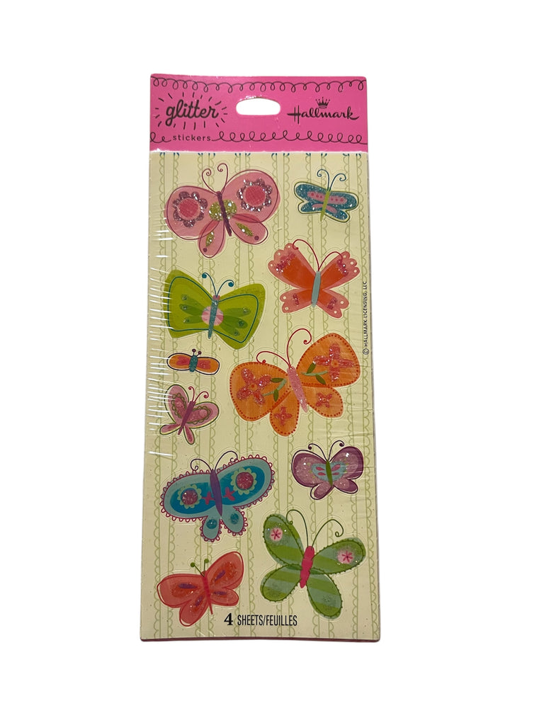 Glitter Butterfly Stickeroni Stickers