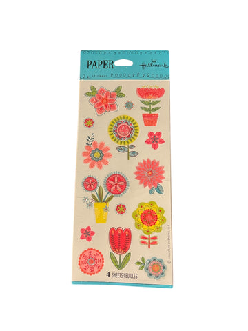 Glitter Flowers Stickeroni Stickers