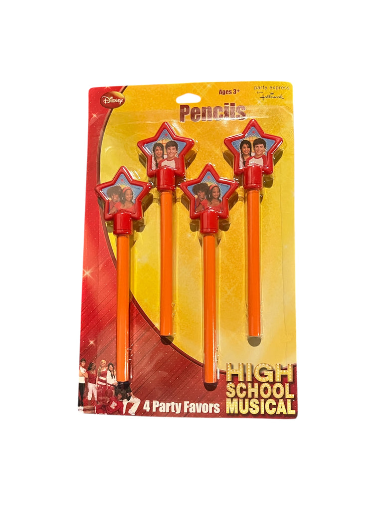High School Musical Friends 4 Ever Pencils with Toppers