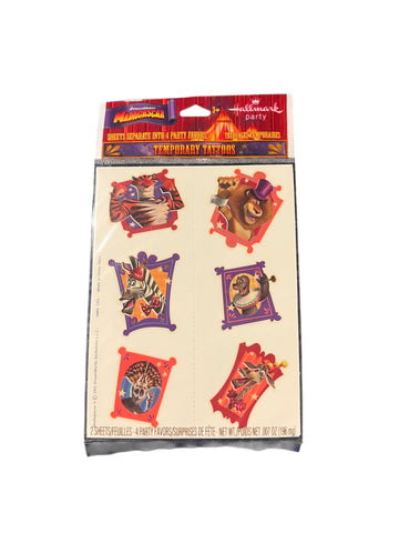 Madagascar Temporary Tattoos