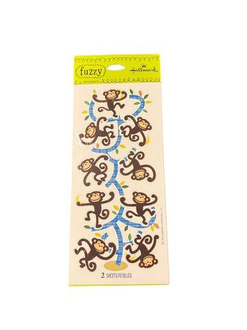 Monkey fuzzy Stickeroni Stickers