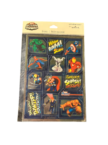 Super Hero Squad Foil Stickeroni Stickers